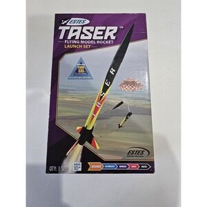 Estes Taser Flying Model Rocket - Launch Set. NEW IN BOX